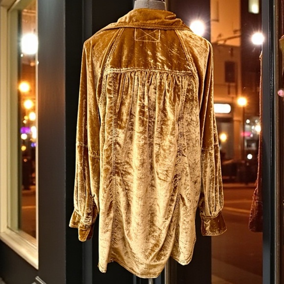 We the Free Night Sky Velvet Tunic - Picture 8 of 15